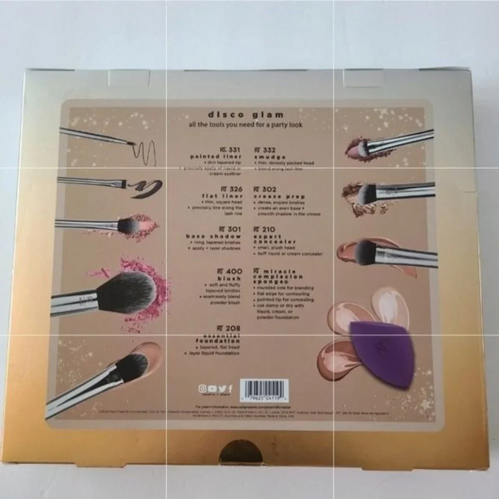 Real Techniques Glam Makeup Brush Set